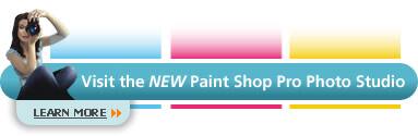 Visit the NEW Paint Shop Pro Photo Studio